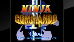 ACA NeoGeo: Ninja Commando Title Screen